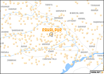 map of Rāwalpur