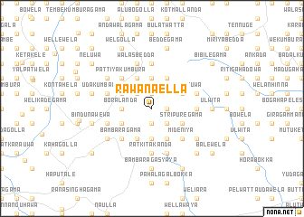 map of Rawanaella