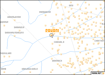 map of Rawāni