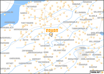 map of Rāwān