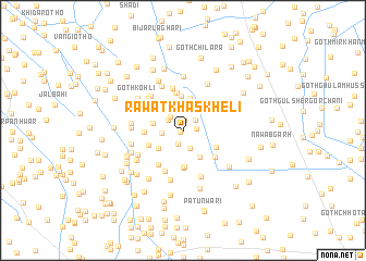 map of Rāwat Khāskheli