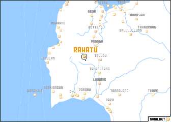 map of Rawatu