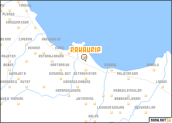map of Rawaurip
