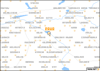 map of Rawa