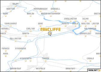 map of Rawcliffe