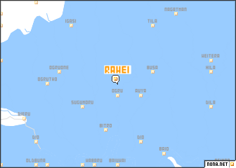 map of Rawei