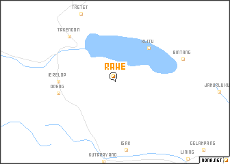 map of Rawe