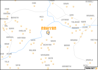 map of Rawīyān