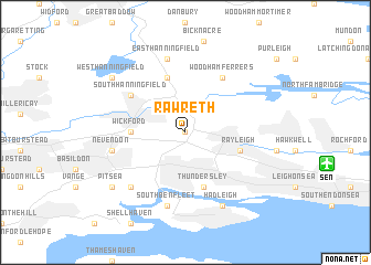 map of Rawreth