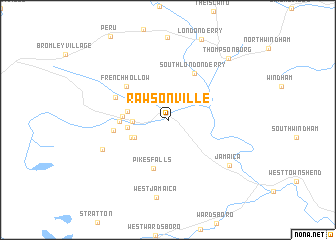 map of Rawsonville