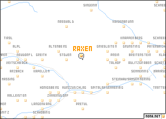 map of Raxen