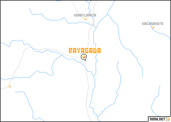 map of Rāyagada