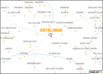 map of Ray‘ al Hawā