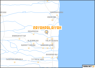 map of Rāyampālaiyam