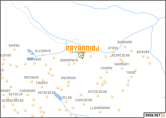 map of Rayannioj