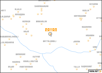 map of Ray‘ān