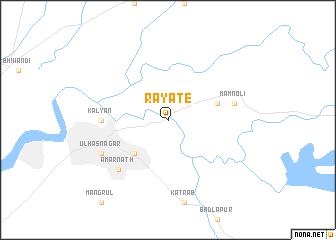 map of Rayate