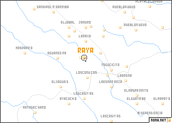 map of Raya