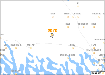 map of Raya