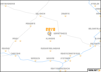 map of Raya