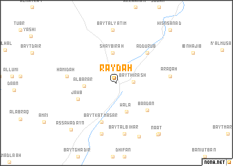 map of Raydah