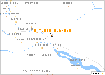 map of Raydat ar Rushayd
