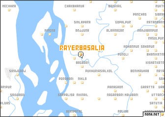 map of Rāyer Bāsālia