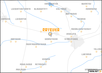 map of Rayëvka