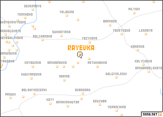 map of Rayëvka