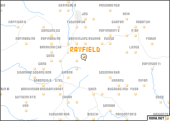 map of Rayfield