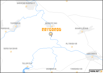 map of Raygorod