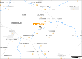 map of Raygorod