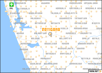 map of Rayigama