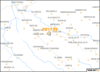 map of Rayitas