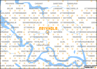 map of Rāykhola