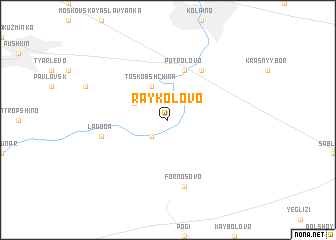 map of Raykolovo