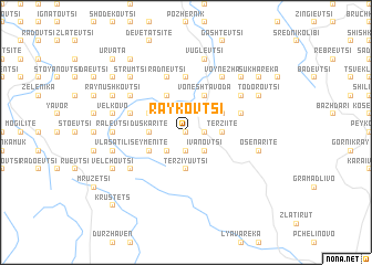 map of Raykovtsi