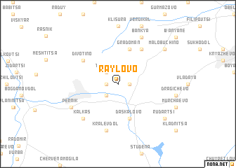 map of Raylovo