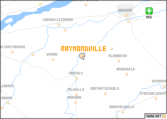 map of Raymondville
