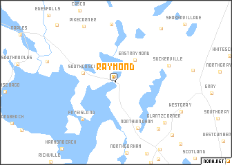 map of Raymond