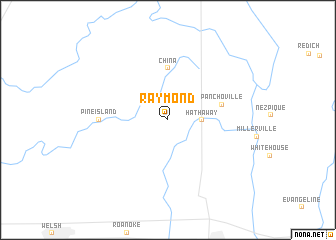 map of Raymond