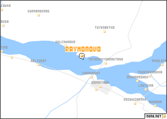 map of Raymonovo