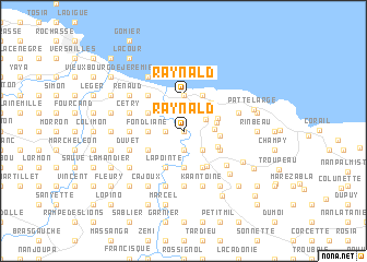 map of Raynald