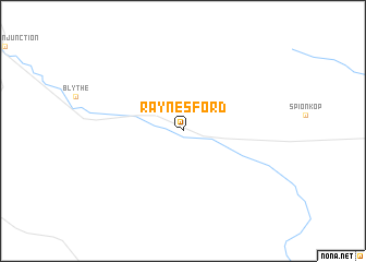 map of Raynesford