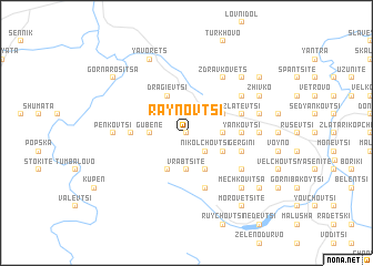 map of Raynovtsi