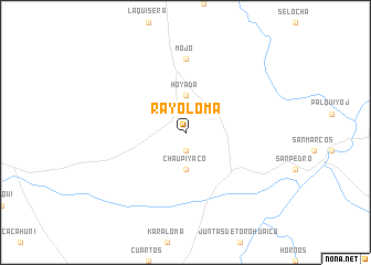 map of Rayoloma