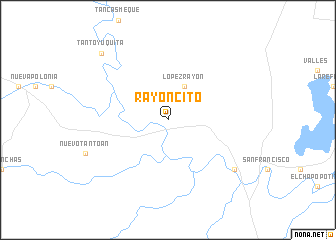 map of Rayoncito