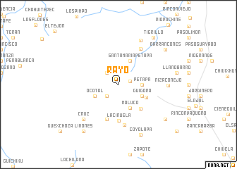map of Rayo