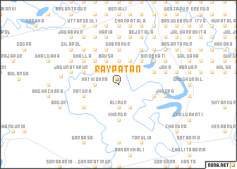 map of Rāypatan