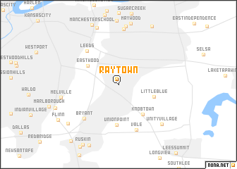 map of Raytown